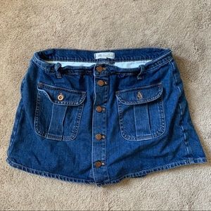 Madewell denim skort/ skirt